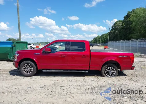 2019 Ford F-150 Lariat из США, поврежденный, VIN 1FTEW1CPXKFA36829